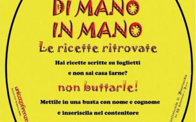 BARBERINO, AL VIA IL PROGETTO “DI MANO IN MANO: LE RICETTE RITROVATE