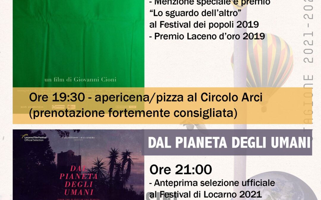 GIOVANNI CIONI PRESENTA I SUOI FILM
