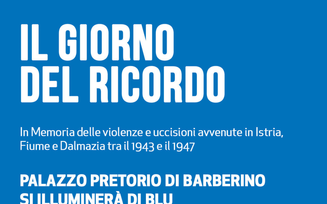 IL GIORNO DEL RICORDO